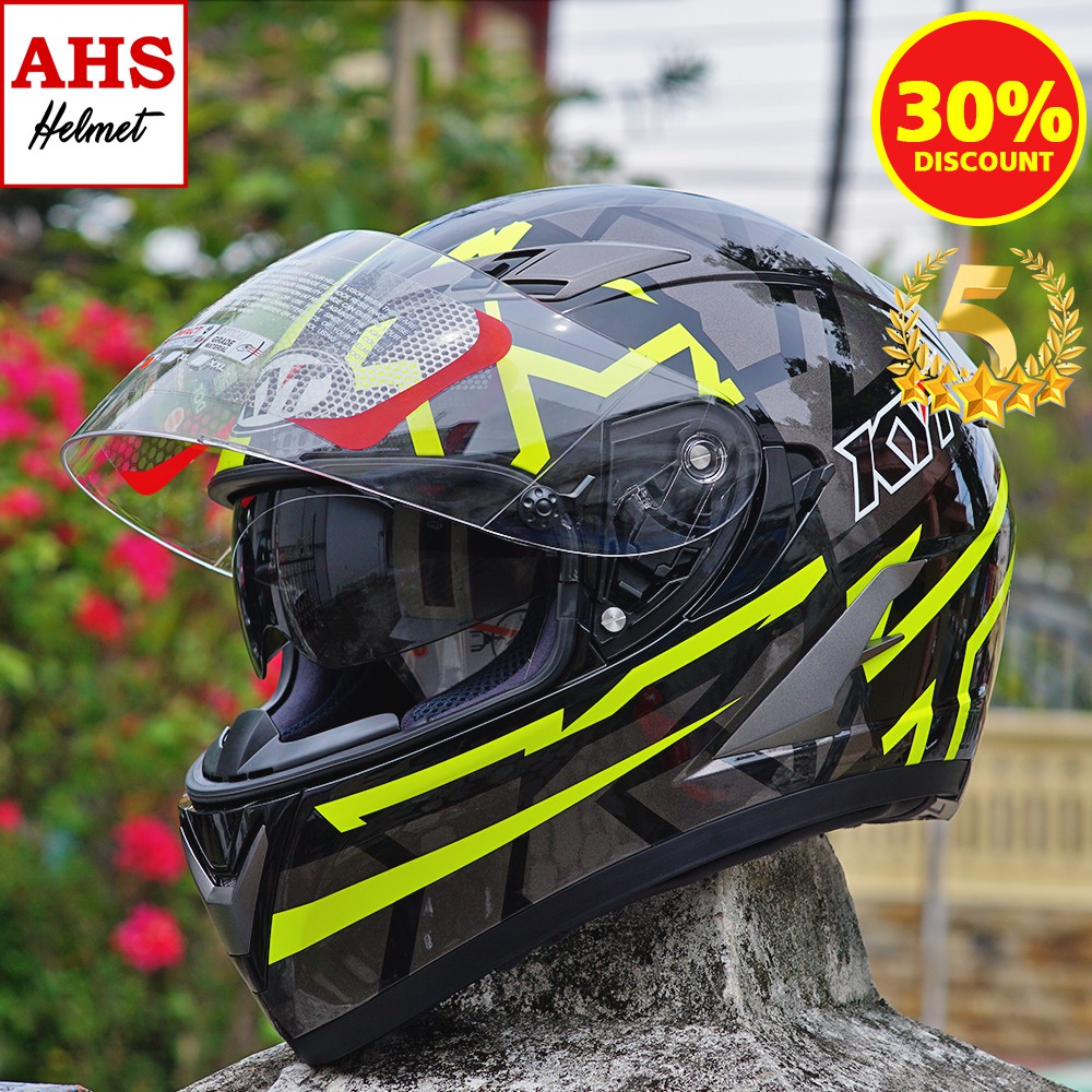 Helm kyt full face falcon sale 2