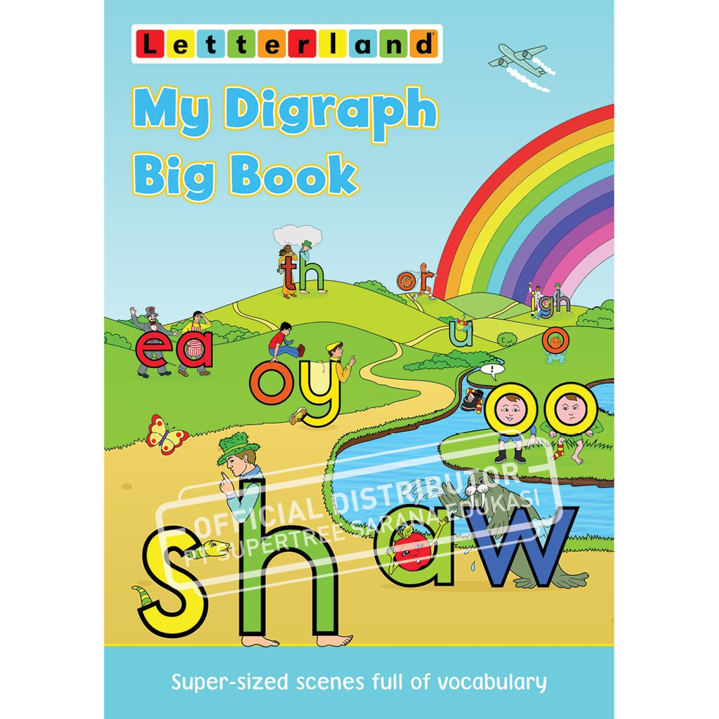 Jual Buku Pelajaran Bahasa Inggris TK/Letterland My Diagraph Big Book ...