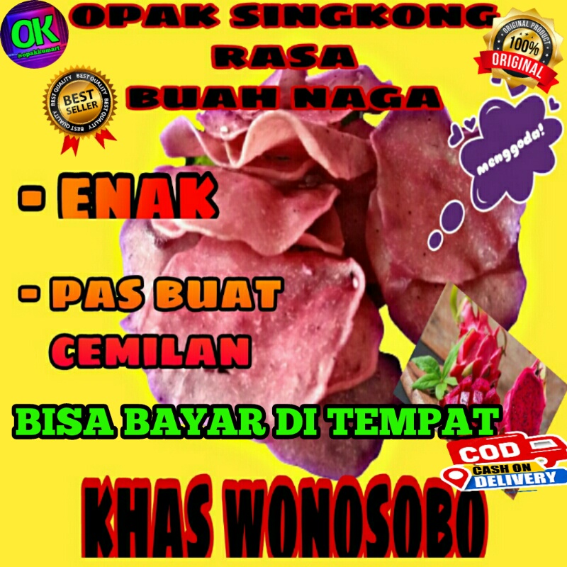 Jual Snack Opak Cemilan Camilan Kripik Keripik Krupuk Kerupuk Singkong