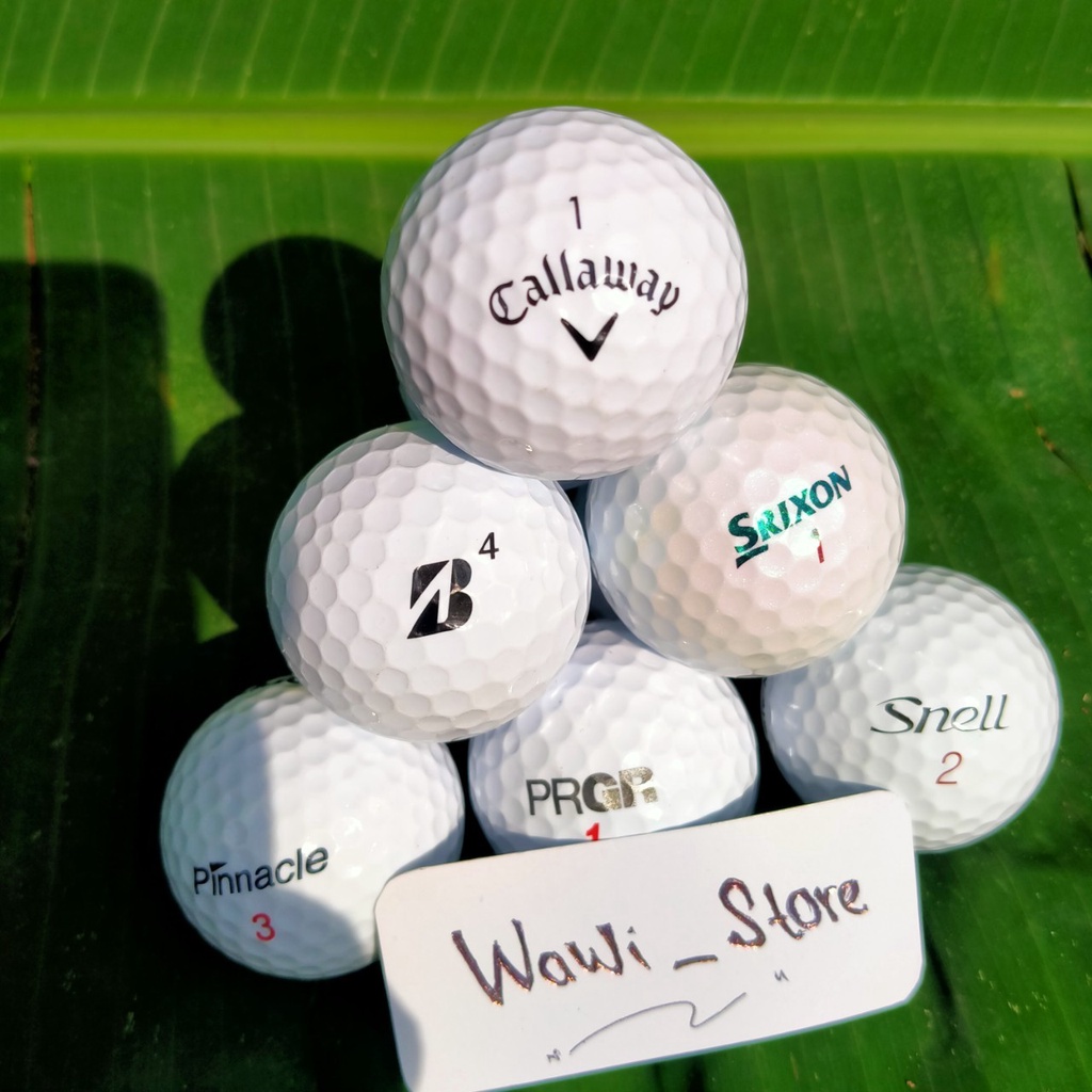 Jual BOLA GOLF CAMPUR MIXED KUALITAS GRADE A B ORIGINAL GOLF BALL ...