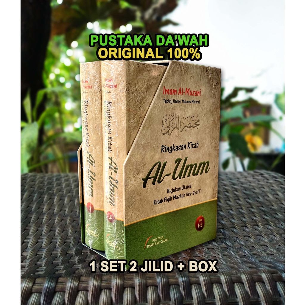 Jual Ringkasan Kitab Al Umm Original Asli 1 Set Lengkap 2 Jilid Plus