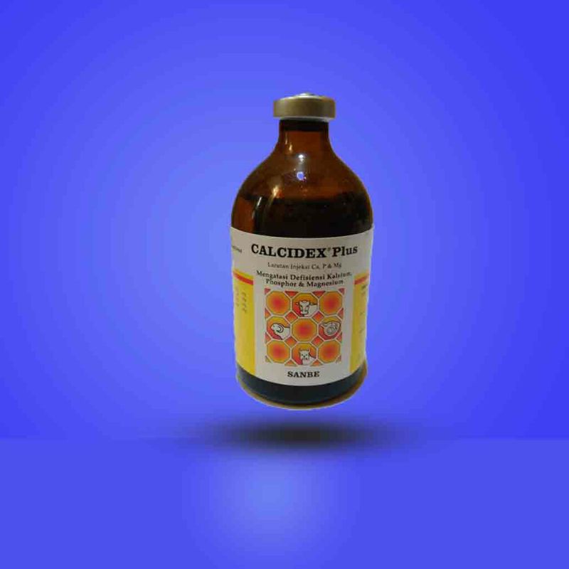 Jual Calcidex Plus Ml Inj Obat Pincang Hewan Hypocalcaemia