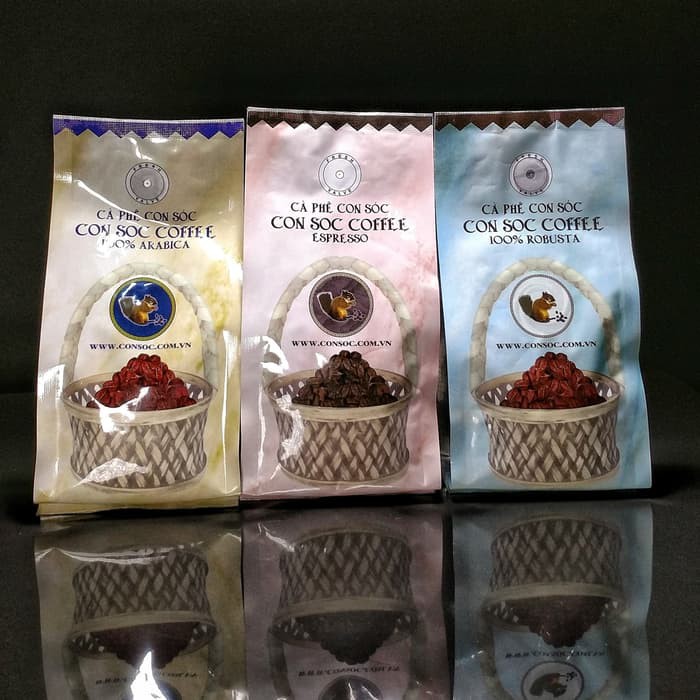 Jual Con Soc Coffee Vietnam Bean Biji Arabica Robusta (not Trung Nyugen ...