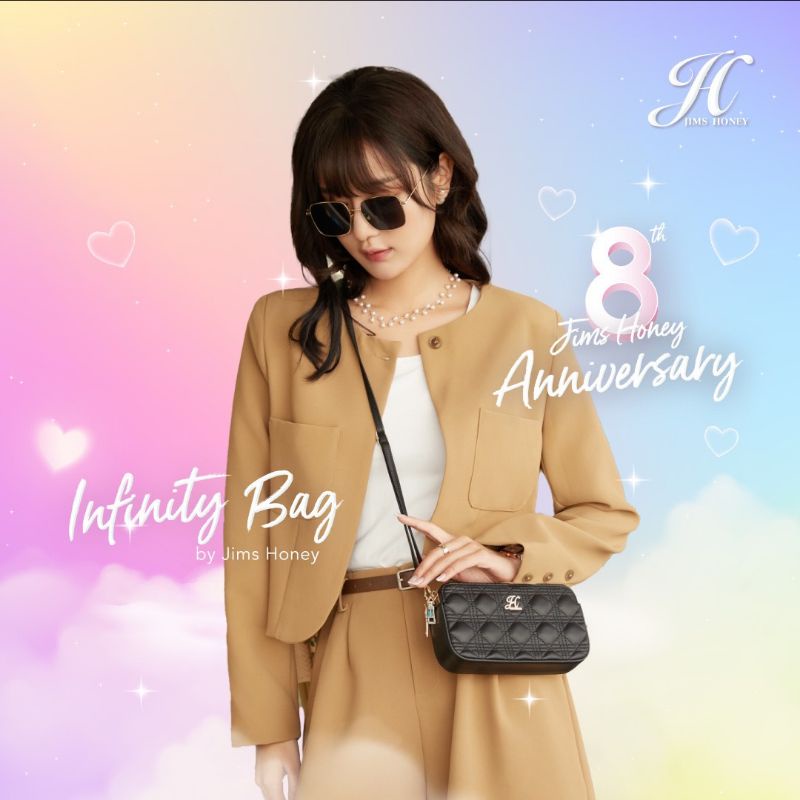 Jual Infinity Bag from Jims honey ( free exclusive box) | Shopee Indonesia