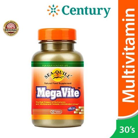 Jual Sea Quill Megavite 30 Tablet/Multivitamin/Daya Tahan Tubuh ...