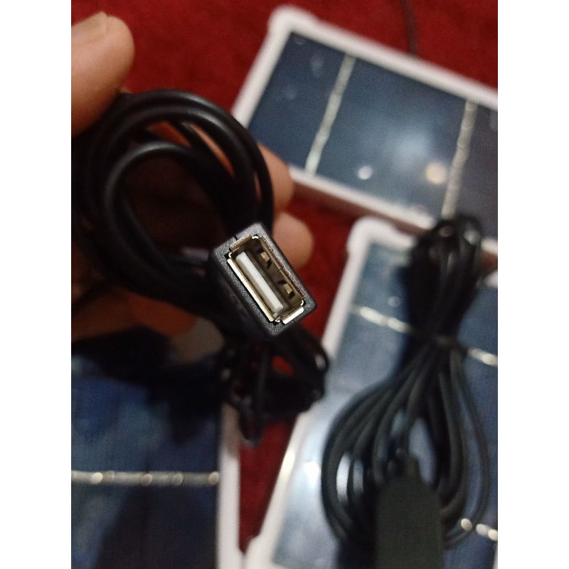 Jual solar cell/panel solar + colok female DIY 5v 1,1wp | Shopee Indonesia