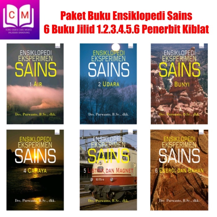 Jual Paket Buku Ensiklopedi Sains 6 Buku Jilid 1.2.3.4.5.6 - Penerbit ...