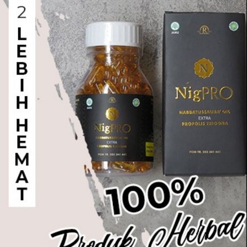 Jual NigPRO isi 200 kapsul | Shopee Indonesia