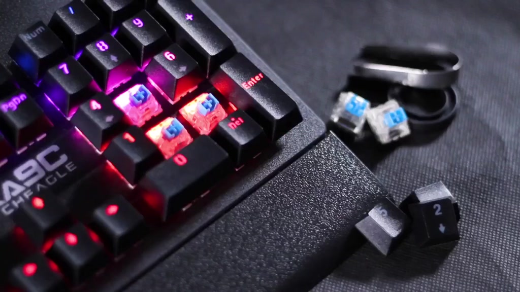 Jual Keyboard Gaming Mechanical Armaggeddon MKA 9C Pro Psycheagle | RGB ...