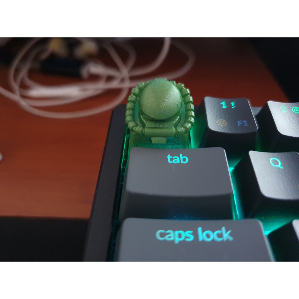 Jual Keycaps mechanical keyboard artisan Zaku Shopee Indonesia