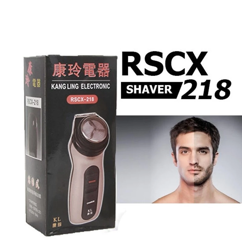 HOPE STORE - BISA COD -Alat Cukur Kumis Jenggot - Shaver KANG LING Electronic RSCX-218 Travel | AutoStock