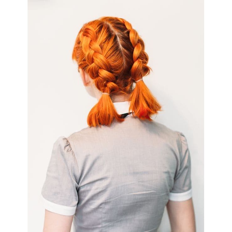 Jual COLORE FRESCO ORANGE CAT RAMBUT OREN BAHAN DASAR AIR TANPA ...