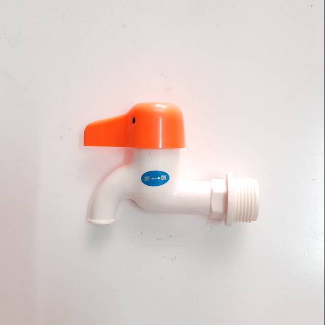 Jual Keran air / kran air tembok PVC kepala binatang 3/4