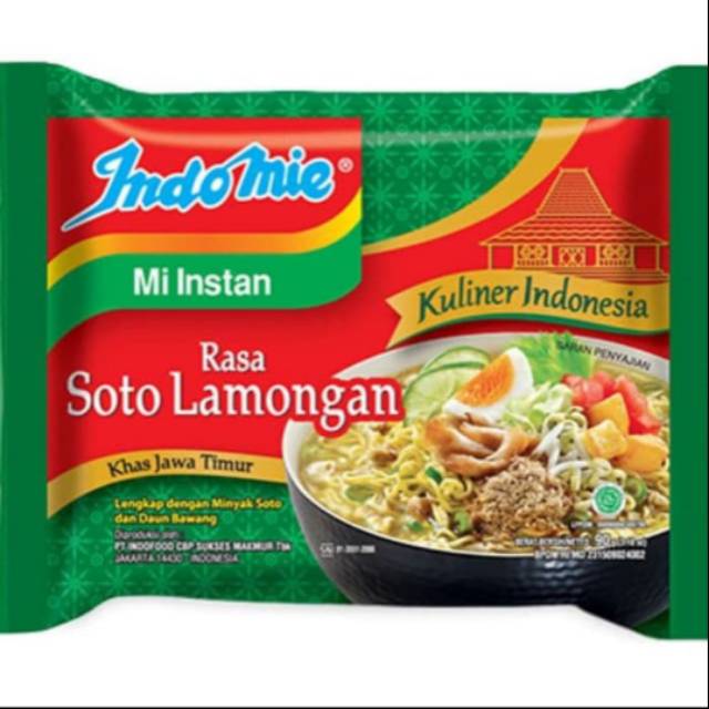 Jual Indomie Rasa Soto Lamongan Gram Shopee Indonesia