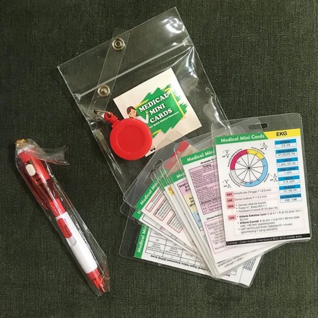 Jual Medical Mini Cards by MMN | Shopee Indonesia