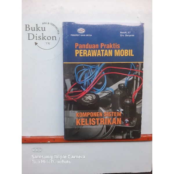 Jual Buku Origional Panduan Praktis Perawatan Mobil ( Komponen Sistem