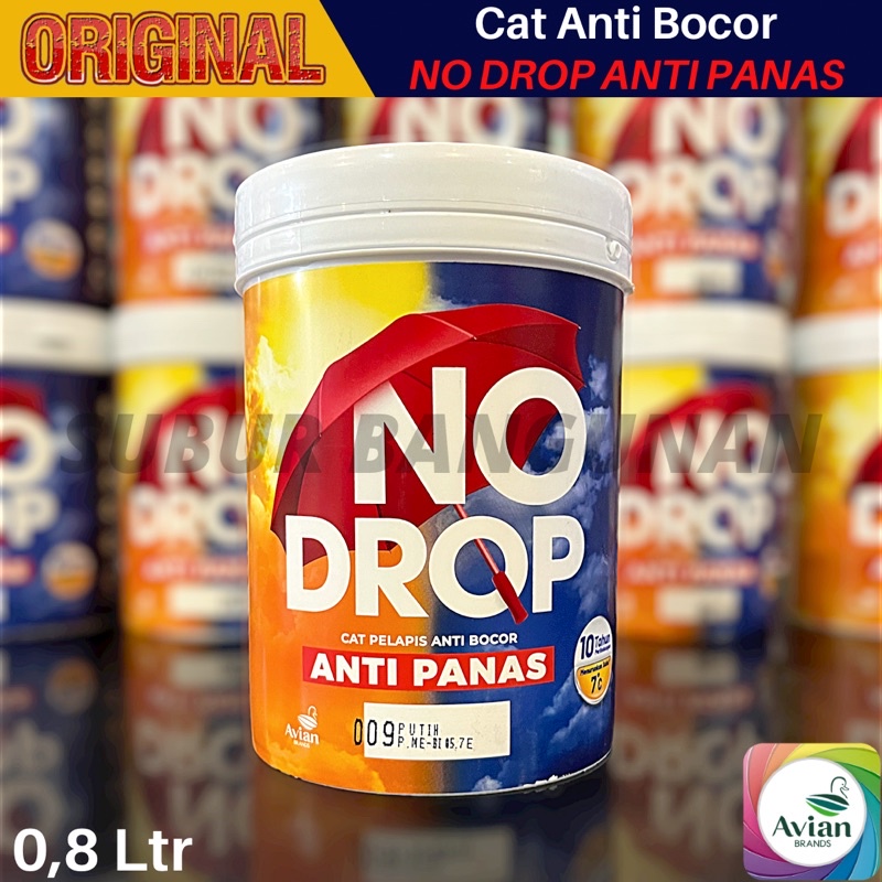 Jual Cat Tembok No Drop Anti Panas 08 Ltr No Drop Anti Bocor Anti Panas Shopee Indonesia 5529