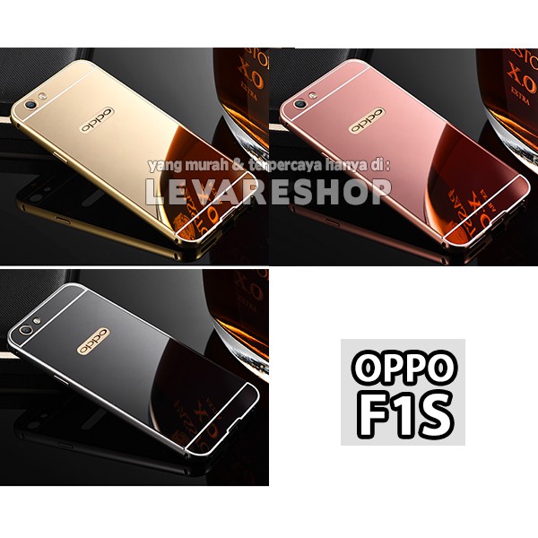 Jual Mirror Case Metal Bumper CASING Oppo F1S F1S SELFIE EXPERT HARDCASE Shopee Indonesia