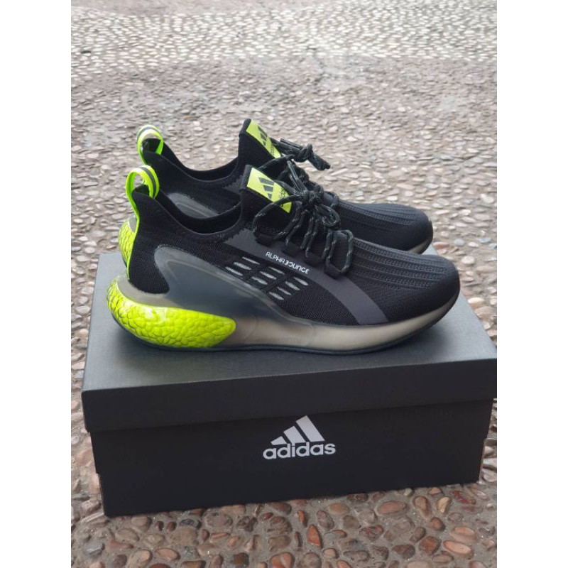 Adidas alphabounce cheap dark green