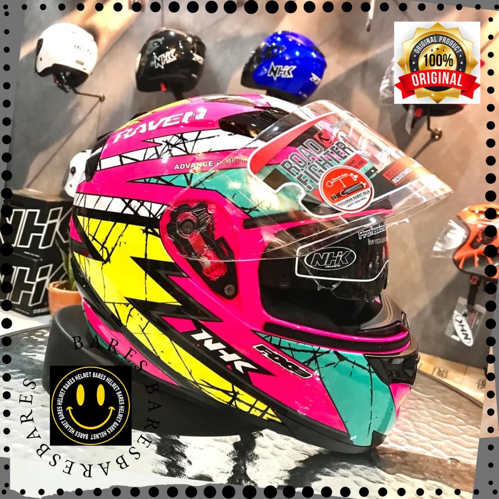 Helm nhk sale pink full face