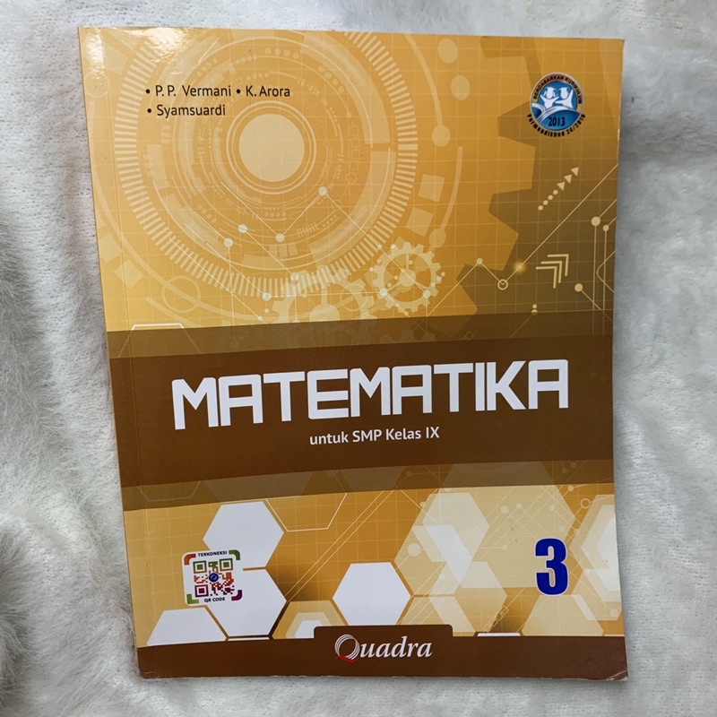 Jual Buku Pelajaran MATEMATIKA (QUADRA) Untuk SMP Kelas IX-9 | Shopee ...