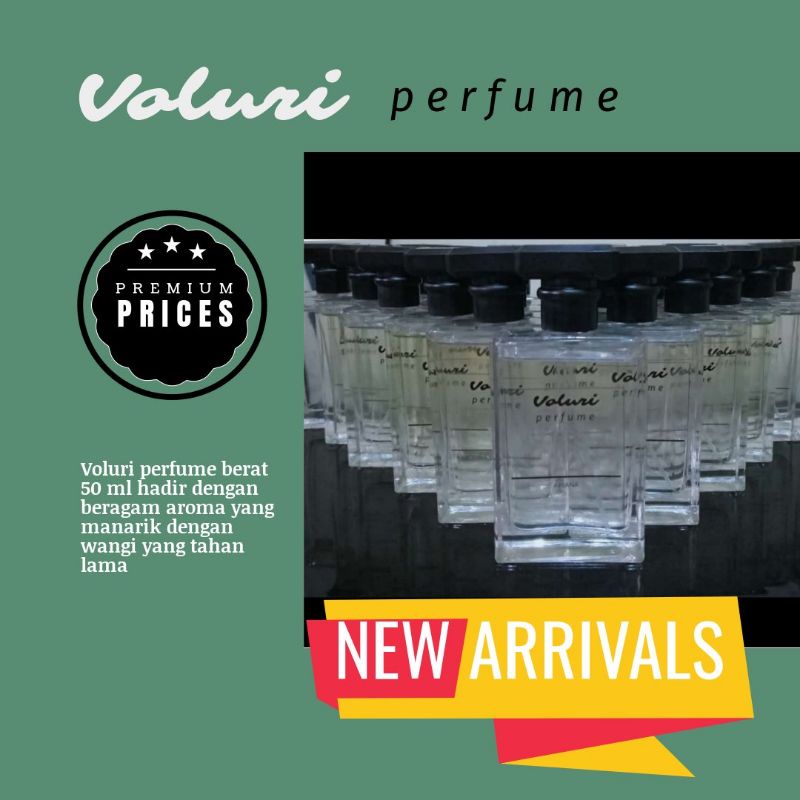 Jual Voluri parfum Premium Quality 50 ml | Shopee Indonesia
