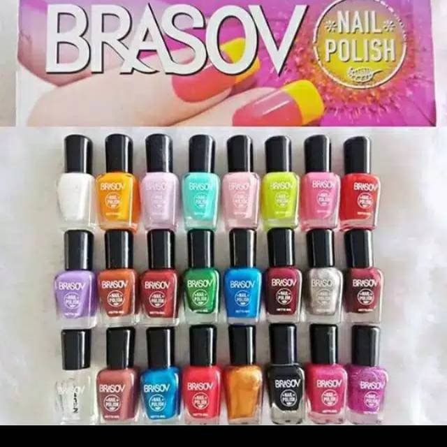 Jual Kutex kutek Brasov box 24 pc warna | Shopee Indonesia