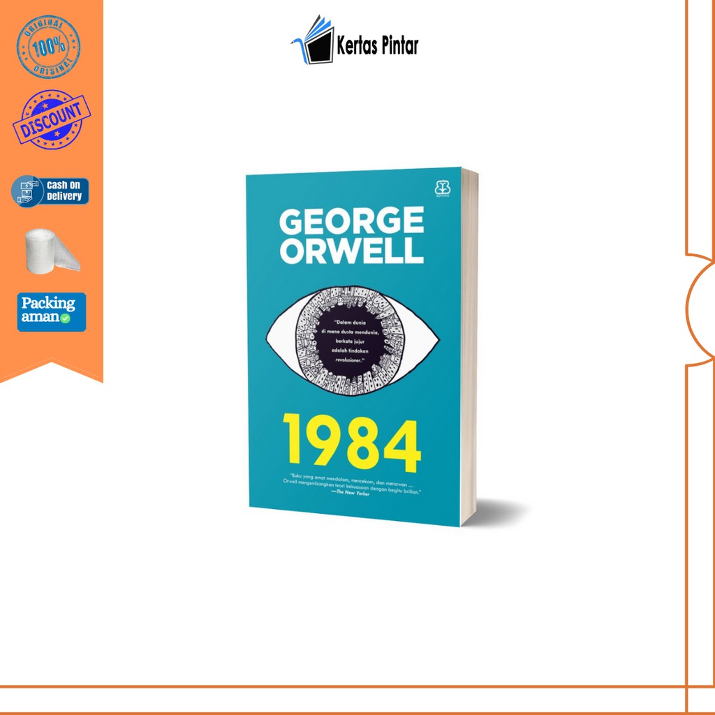 Jual BUKU GEORGE ORWELL 1984 - GEORGE ORWELL | Shopee Indonesia