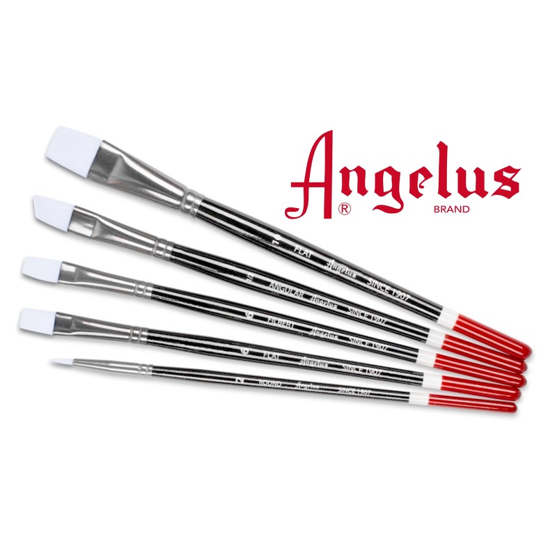 Jual Angelus Acrylic Paint Brush Starter Set ( 5pcs Set ) Shopee Indonesia