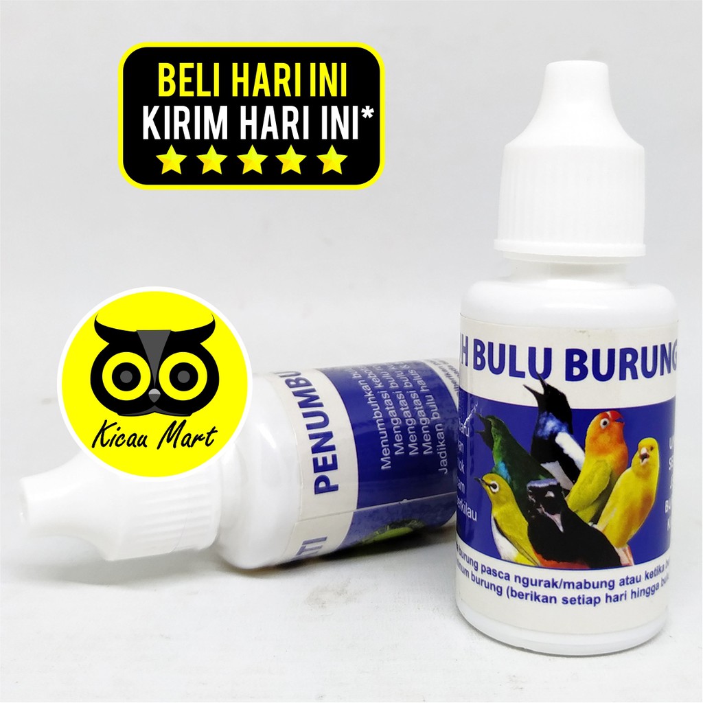 Jual Penumbuh Bulu Burung Sempati Obat Cabut Bulu Rontok Kusam Botak