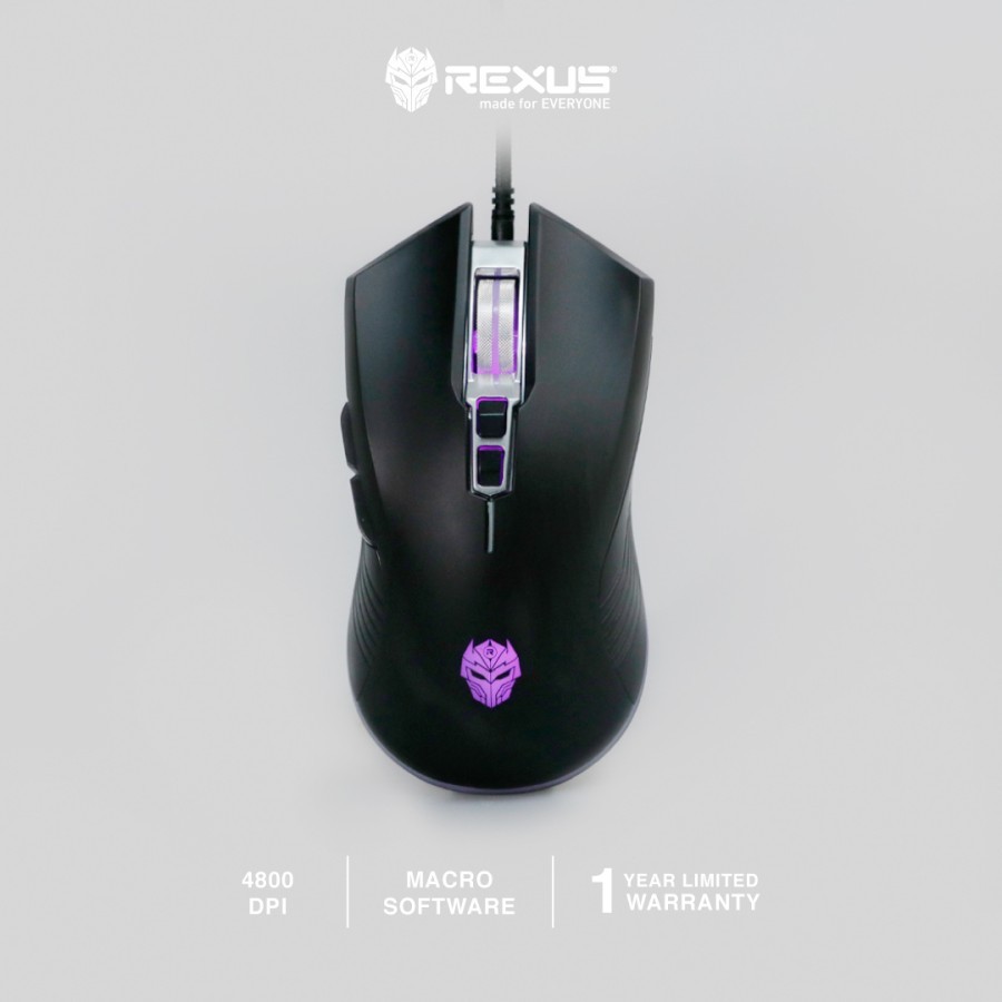 Jual Mouse gaming rexus wired Usb Rgb 4800dpi Xierra Rxm G10 G-10 ...