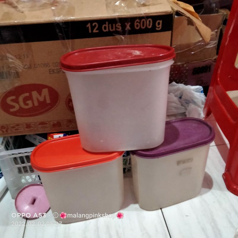 Jual oval Tupperware second | Shopee Indonesia