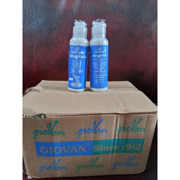 Jual GIOVAN SOAP 1 BOX (24 BOTOL @90ML) | Shopee Indonesia