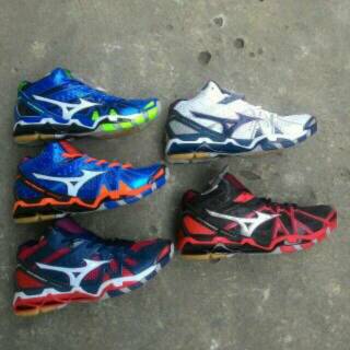 Sepatu mizuno clearance tornado 9 orange