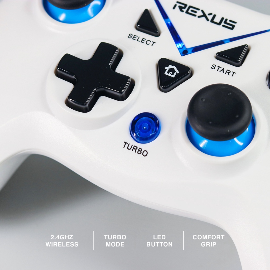 Jual Gamepad Rexus GX100 - Gamepad pc Wireless, Joystick pc Wireless ...