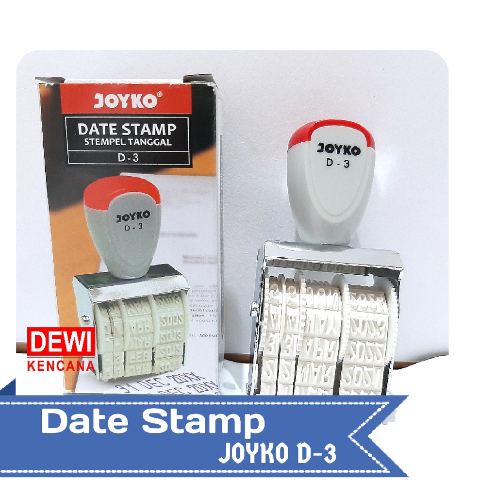 Jual Stempel Tanggal Date Stamp Joyko D Stempel Shopee Indonesia