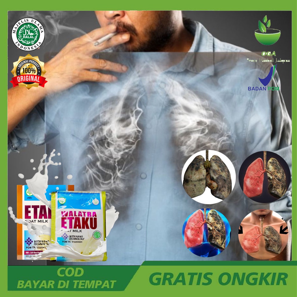 Jual Susu Pembersih Paru Paru Kotor Perokok Sesak Napas Pneumonia Asma ...
