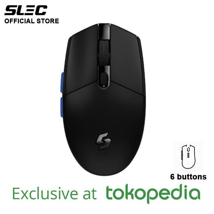 Jual MOUSE GAMING SLEC SL7 WIRELESS EDITION | Shopee Indonesia