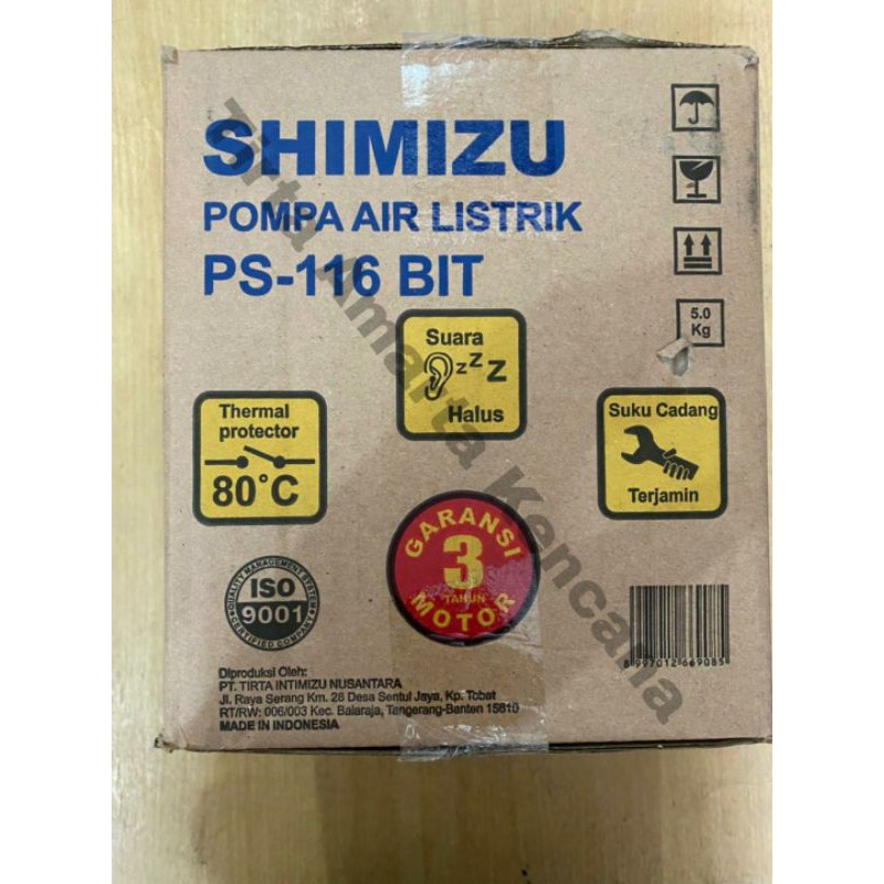 Jual Pompa Manual PS 116 BIT Shimizu / PS-116BIT Pompa Shimizu / pompa ...