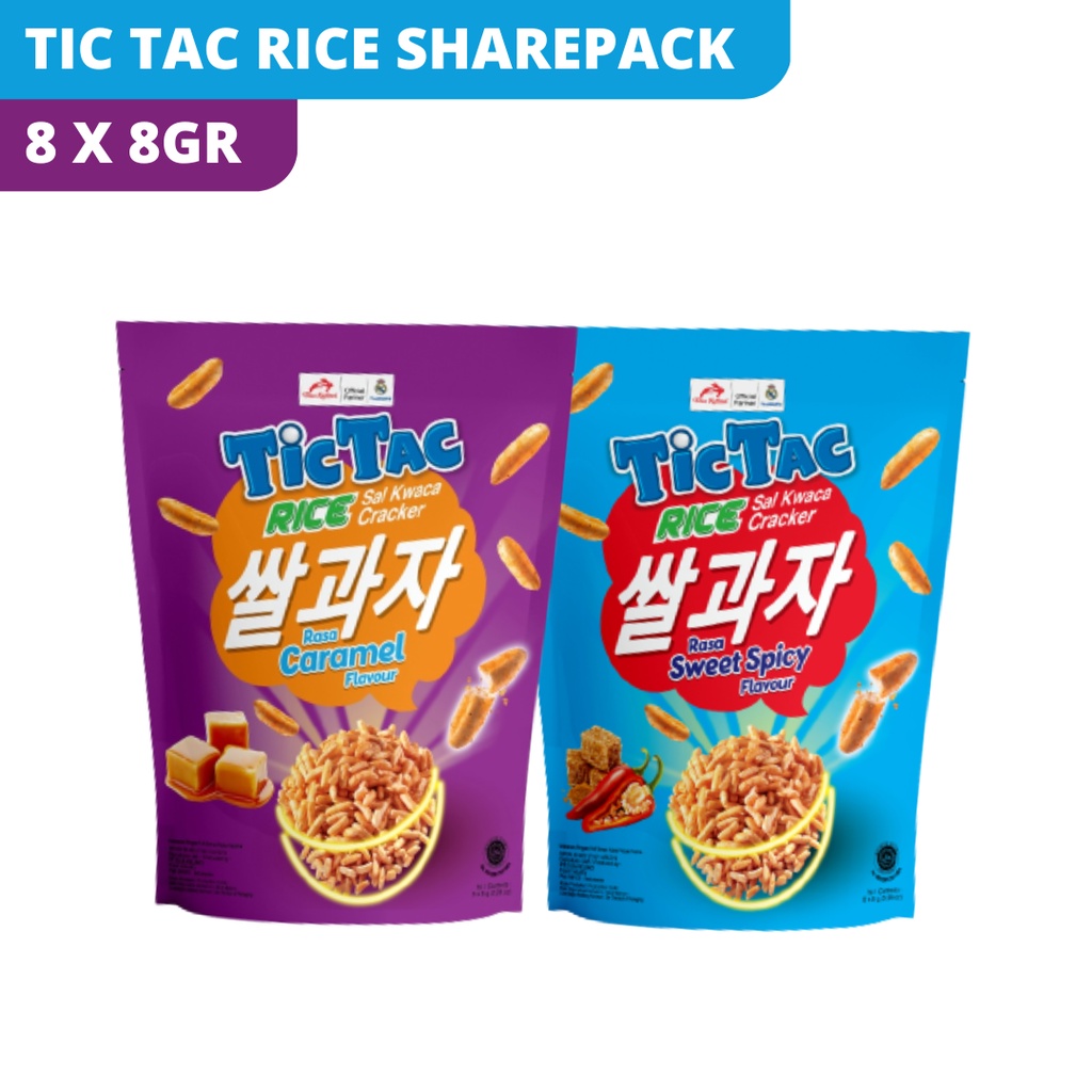 Jual TIC TAC RICE SHAREPACK 8X8GR | Shopee Indonesia