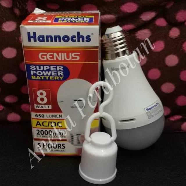 Jual Lampu Emergensi Hannoch Emergency Led Magic Watt Watt Watt Shopee Indonesia