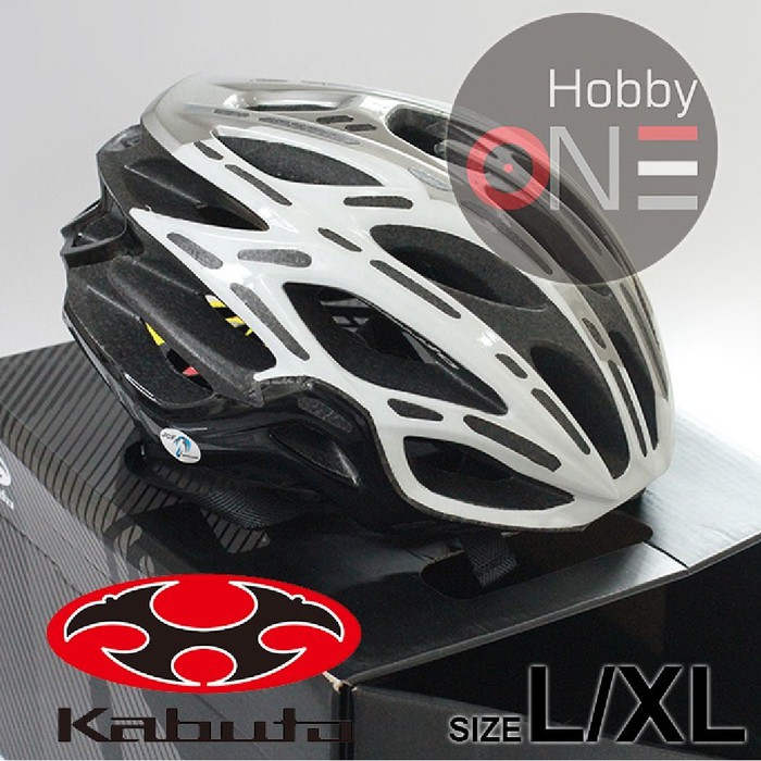 OGK Kabuto FLAIR 超軽量ヘルメット L/XL G－1ホワイト - 自転車 