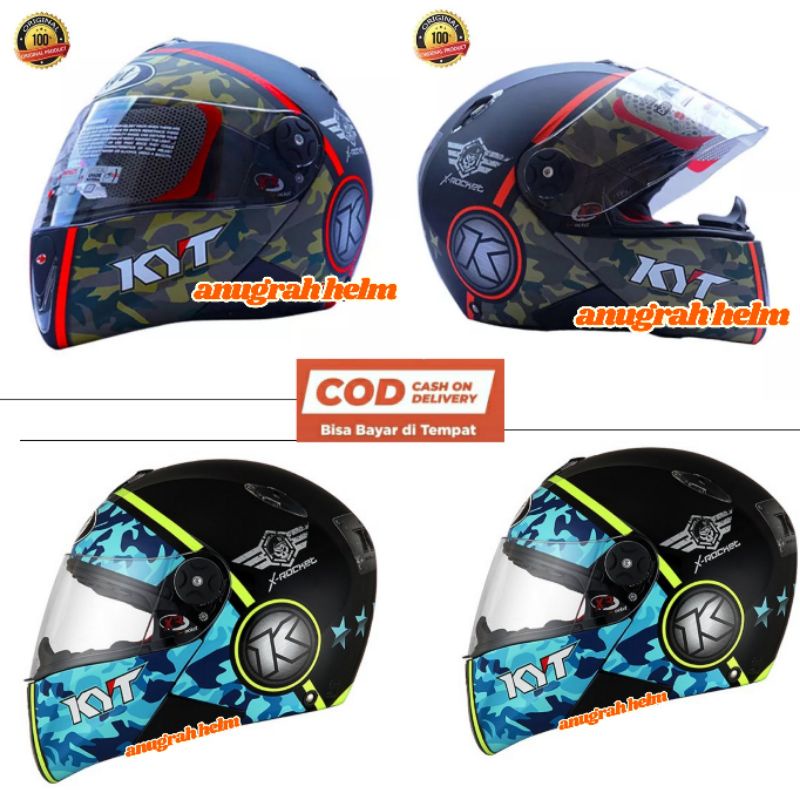 Jual helm kyt rocket original Shopee Indonesia