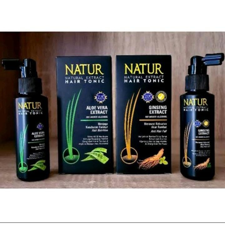 Jual NATUR Hair Tonic 50ml | Shopee Indonesia