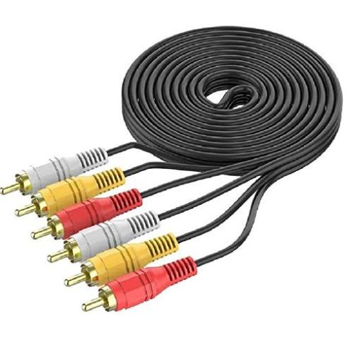 Jual Kabel av Rca 3 male-male 15 meter gold std for dvd amplifier - ofc ...