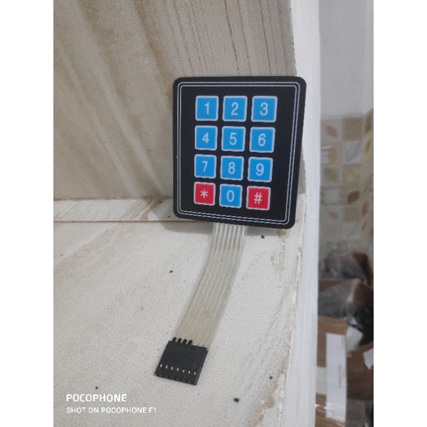 Jual keypad matrik membrane 4x3 keypad Metrik 4x4 matrik 4x4 Keyboard ...