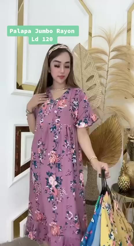 Jual DASTER WANITA DASTER PALAPA LD 120CM JUMBO DASTER RAYON BUMIL ...
