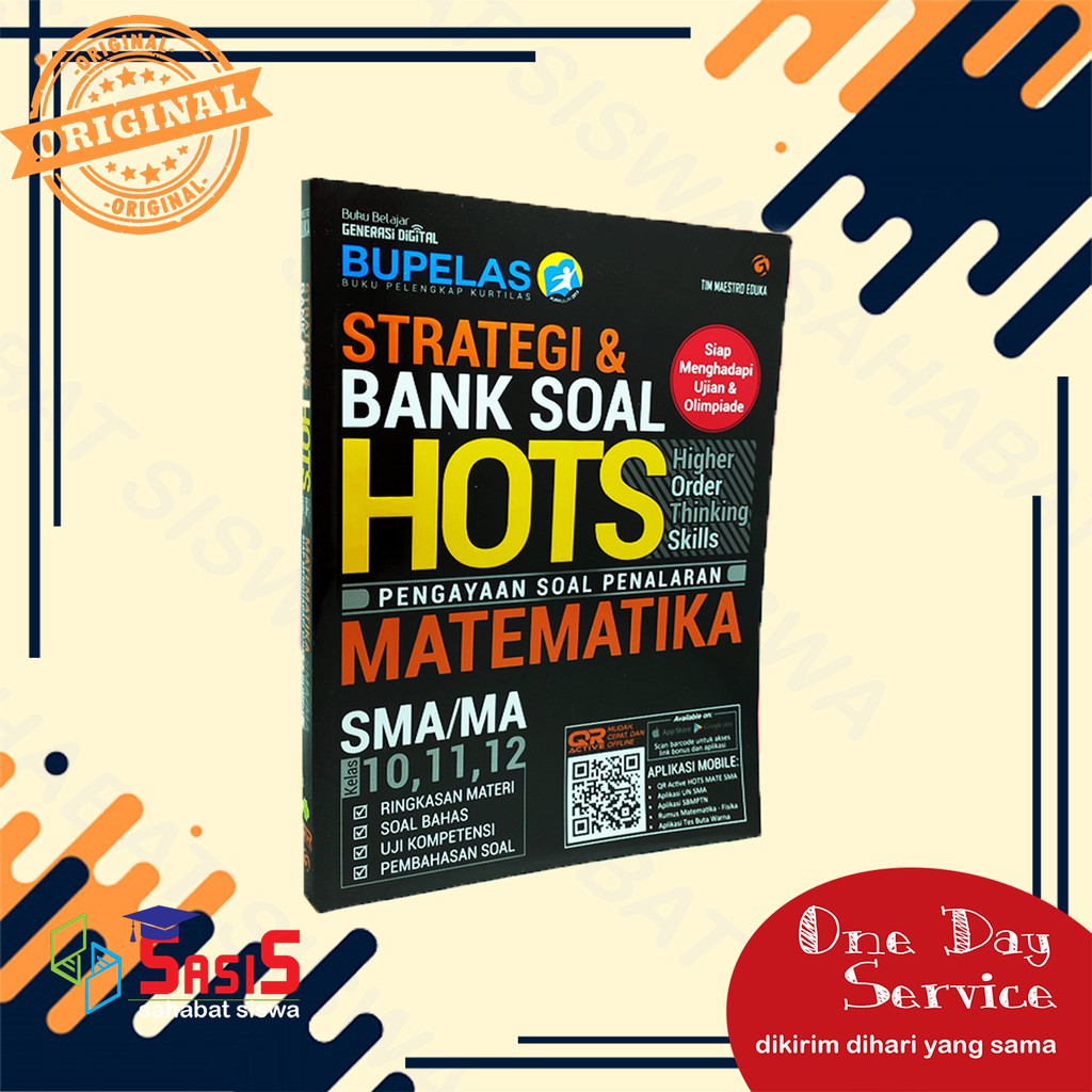 Jual Buku Sma Strategi Bank Soal Hots Matematika Sma Ma 10 11 12