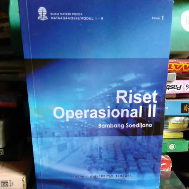 Jual Buku Riset Operasional II | Shopee Indonesia