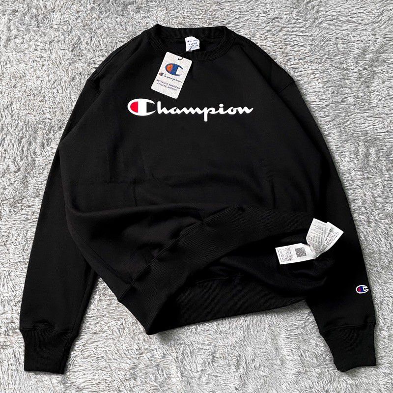 Jual SWEATER CHAMPION BAHAN FLEECE TEBAL CREWNECK CHAMPION Shopee Indonesia
